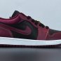 Men & Wmns Jordan 1 Low Dark Beetroot Black
