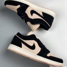 Men & Wmns Jordan 1 Low Black Guava Ice