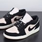 Men & Wmns Jordan 1 Low Black Guava Ice