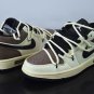 Men & Wmns Jordan 1 Low Black Mystic Brown
