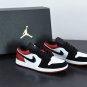 Men & Wmns Jordan 1 Low Black Toe