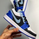 Men & Wmns Jordan 1 Low Black Blue White