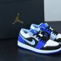 Men & Wmns Jordan 1 Low Black Blue White