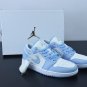 Men & Wmns Jordan 1 Low Aluminum WhiteBlue