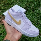Men & Wmns Jordan 1 Low Barely Grape