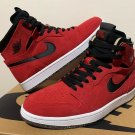 Men & Wmns Jordan 1 High Zoom Air CMFT Red Suede