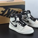 Men & Wmns Jordan 1 High Zoom Air CMFT Summit White Black