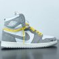 Men & Wmns Jordan 1 High Switch Light Smoke