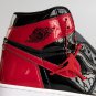 Men & Wmns Jordan 1 High Patent Bred