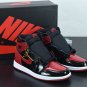 Men & Wmns Jordan 1 High OG Bred Patent