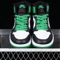 Men & Wmns Jordan 1 High OG Lucky Green Black And White