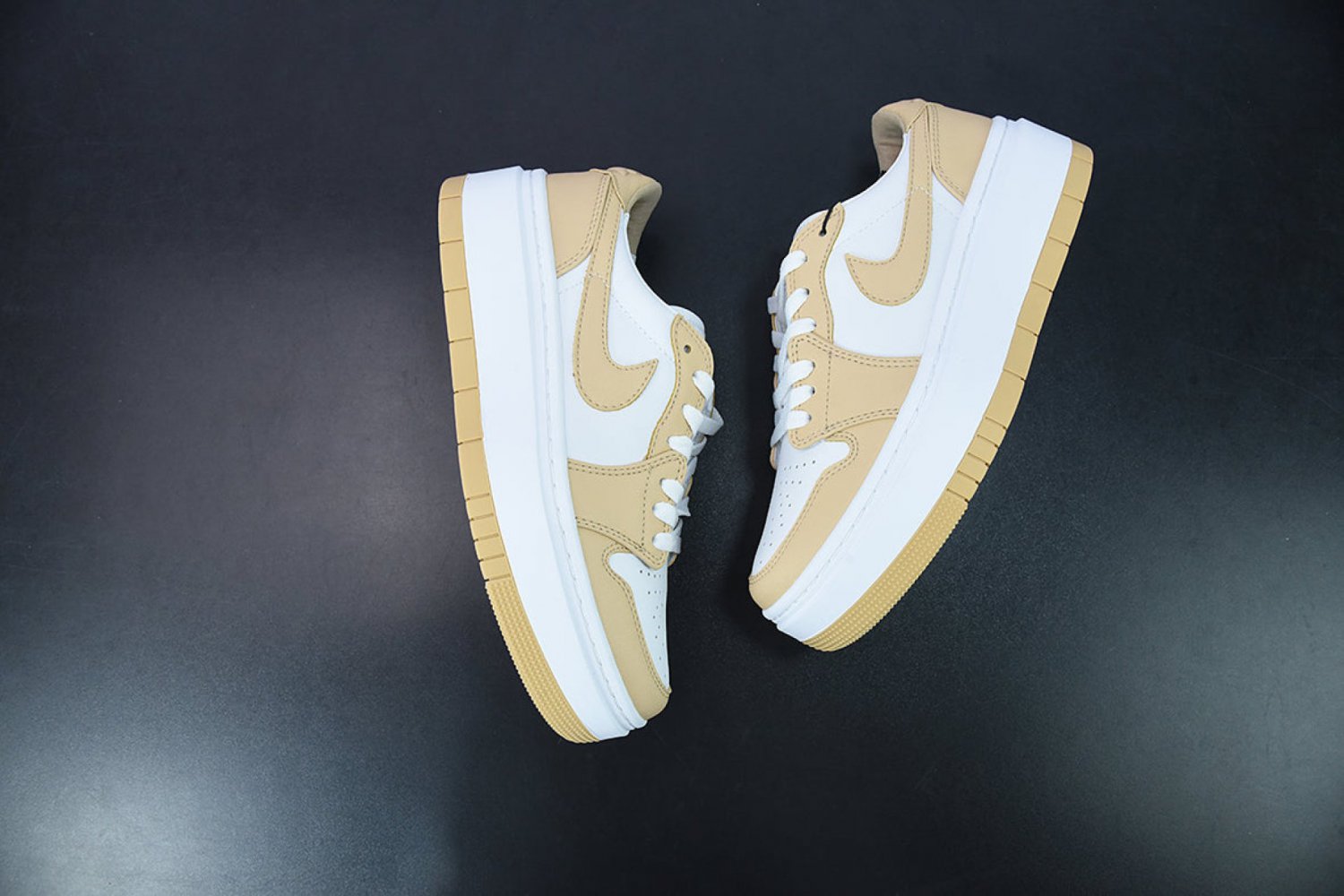 Men & Wmns Jordan 1 Elevate Low SE Light Brown