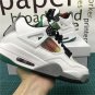 Men & Wmns Jordan 4 Retro Lucid Green Rasta
