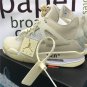 Men & Wmns Jordan 4 Retro Off-White Sail