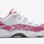 Men & Wmns Jordan 11 Retro Low Pink Snakeskin (2019)