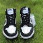 Men & Wmns jordan 1 retro high black white