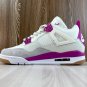 Men & Wmns  jordan 4 white purple