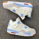 Men & Wmns Jordan 4 White Light Blue