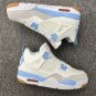 Men & Wmns Jordan 4 White Light Blue