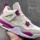 Men & Wmns jordan 4 white purple