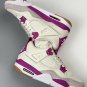 Men & Wmns Jordan 4 Retro White Purple