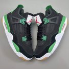 Men & Wmns Jordan 4  Black Pine Green