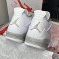 Men & Wmns Jordan 4 Retro White Oreo 2021 CT8527-100