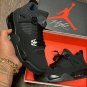 Men & Wmns Jordan 4 Retro Black Cat (2020)