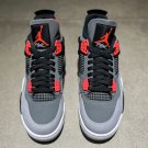 Men & Wmns Jordan 4 Retro Infrared Dark Grey