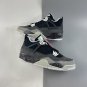 Men & Wmns Jordan Retro 4 Black Fear  626969-030