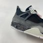 Men & Wmns Jordan Retro 4 Black Fear  626969-030