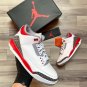 Men & Wmns Jordan Retro 3 &acirc;��Fire Red&acirc;��