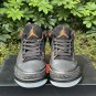 Men & Wmns Jordan retro 3 X J Balvin Black Orange