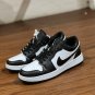 Men & Wmns jordan 1 low black white