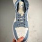 Men & Wmns Jordan 1 Mid Two Tone Blue