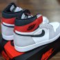 Men & Wmns Jordan 1 Retro High  Light Smoke Grey