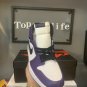 Men & Wmns Jordan 1 Retro High Court Purple White