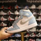 Men & Wmns Jordan 1 Retro High Hyper Royal Smoke Grey