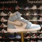 Men & Wmns Jordan 1 Retro High Hyper Royal Smoke Grey