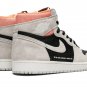 Men & Wmns Jordan 1 Retro High Neutral Grey Hyper Crimson_6