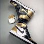 Men & Wmns Jordan 1 Retro High NRG Patent Gold Toe