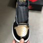 Men & Wmns Jordan 1 Retro High NRG Patent Gold Toe_1