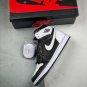 Men & Wmns Jordan 1 Retro High OG Black White_1