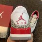 Men & Wmns Jordan 3 Retro Cardinal Red_1