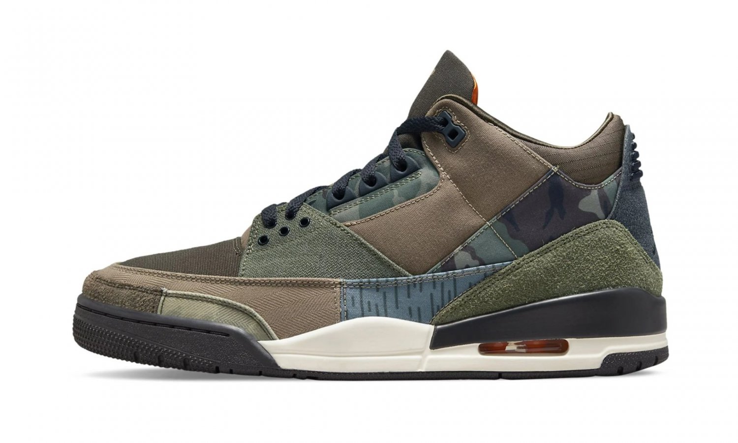 Men & Wmns Jordan 3 Retro Patchwork Camo