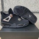 Men & Wmns Jordan 4 Black Cat “Chrome”