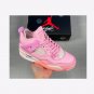 Men & Wmns Jordan 4 Off White Pink Sail