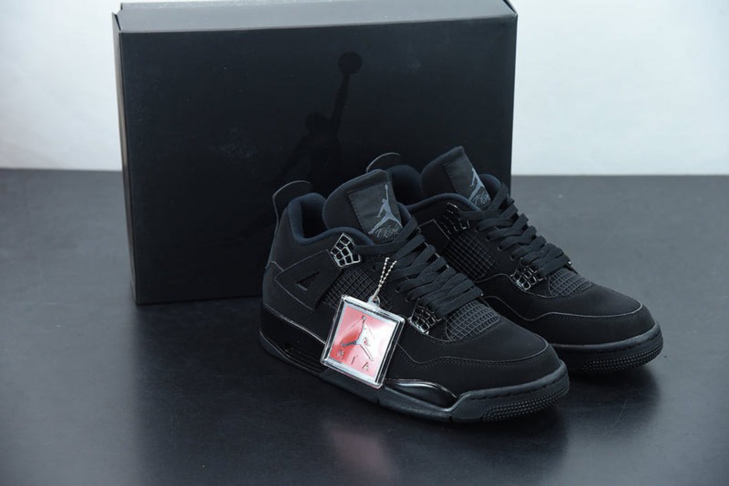 Men & Wmns Jordan 4 Retro Black Cat_3