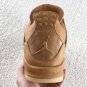 Men & Wmns Jordan 4 Retro Ginger Wheat