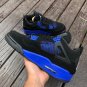 Men & Wmns Jordan 4 Retro Heilan Black Sapphire Blue